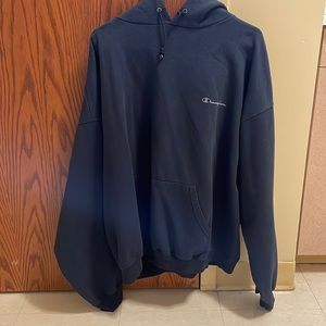 Men’s 2XL Champion Black Hoodie